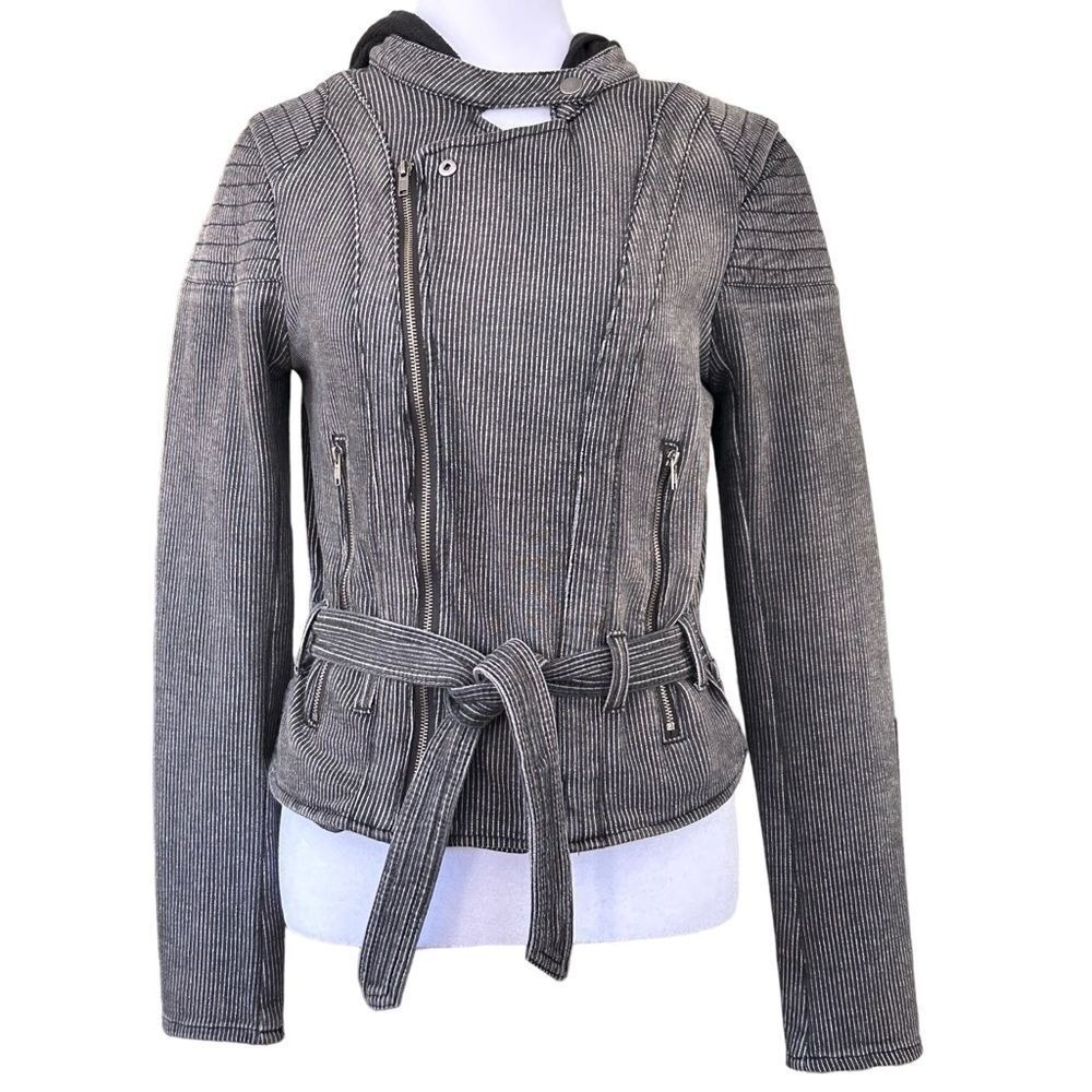 Free People Hooded Jacket With Belt Size XS